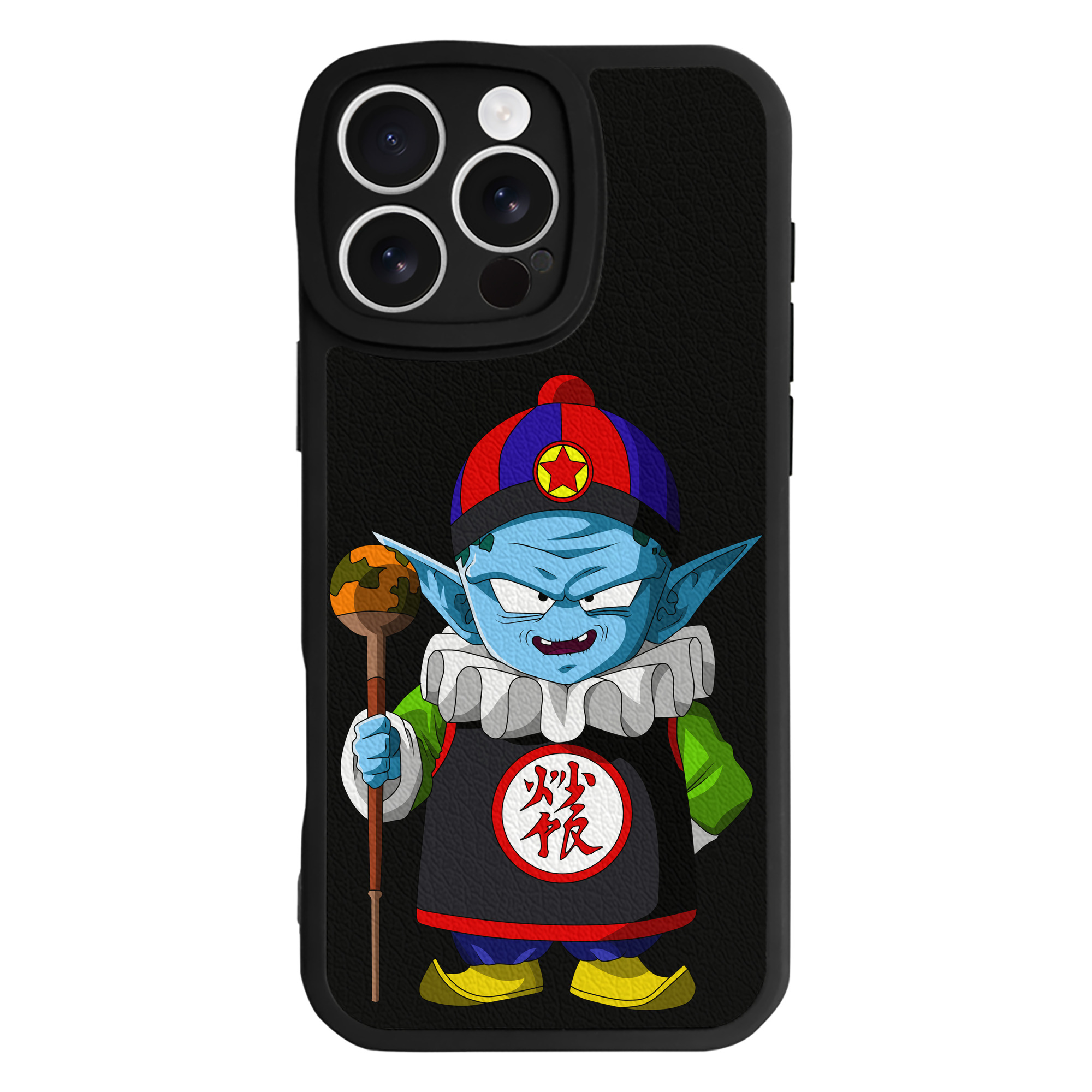 （画像用） ドラゴンボール DRAGON BALL 【iPhone 16シリーズ対応】シリコンスマホケース（レザー調） 材質：シリコン